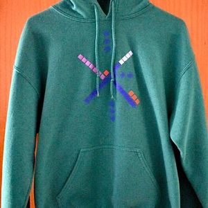 Old odd carpet sweatshirt